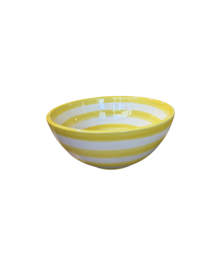 BOL RAYURE JAUNE