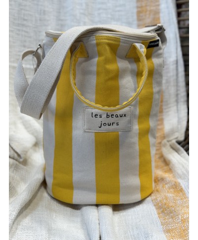 SAC ISOTHERME JAUNE LES BEAUX JOURS