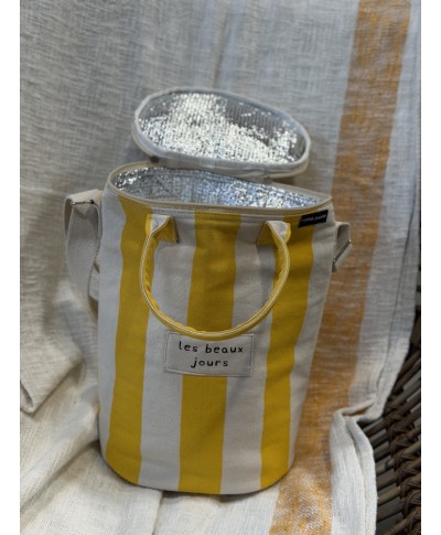 SAC ISOTHERME JAUNE LES BEAUX JOURS