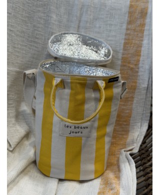 SAC ISOTHERME JAUNE LES BEAUX JOURS