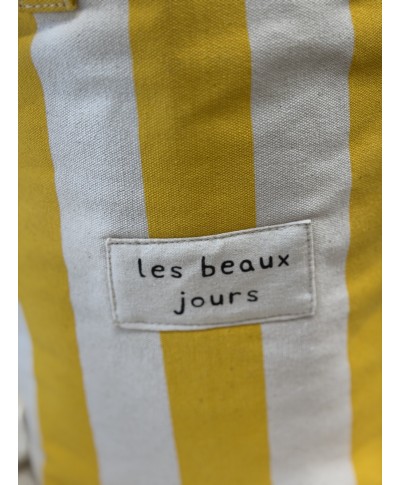 SAC ISOTHERME JAUNE LES BEAUX JOURS