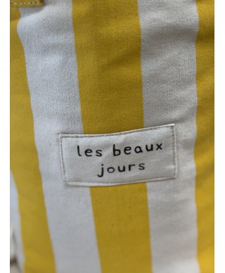 SAC ISOTHERME JAUNE LES BEAUX JOURS