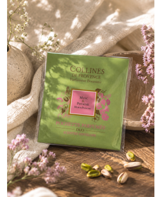 POCHETTE PARFUMÉ MUSC ET PISTACHE