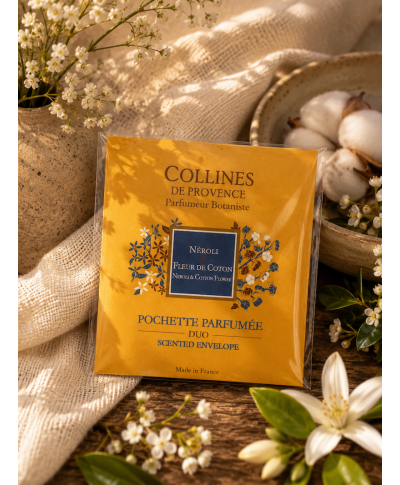 POCHETTE PARFUMÉE NÉROLI ET FLEUR DE COTON