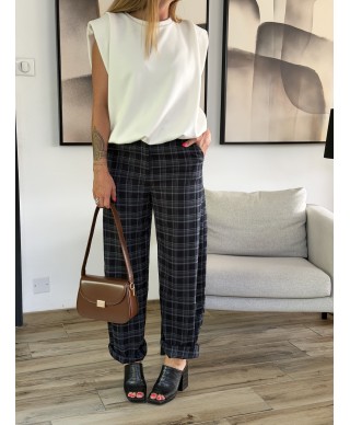 PANTALON À CARREAUX - FÉLIX