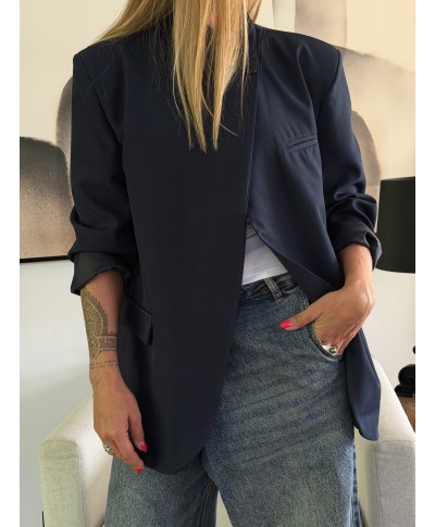 VESTE BLAZER BLEU MARINE - GARANCE
