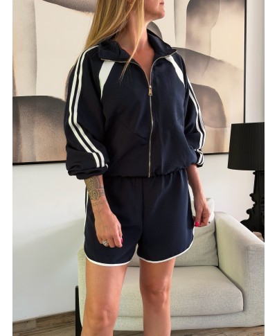 ENSEMBLE DE SPORT BLEU MARINE - BASILE