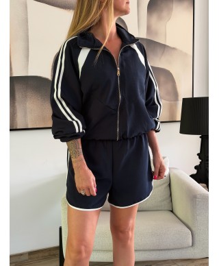ENSEMBLE DE SPORT BLEU MARINE - BASILE