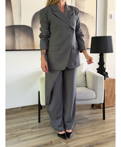 VESTE BLAZER GRIS - LOU