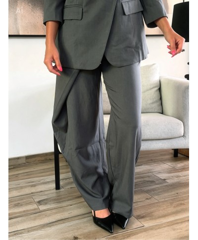 PANTALON DE COSTUME GRIS - OSCAR