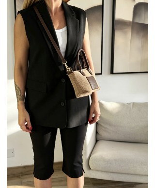 GILET BLAZER NOIR MARIUS - GARCIA
