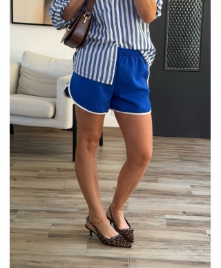 SHORT BLEU - BASTIS