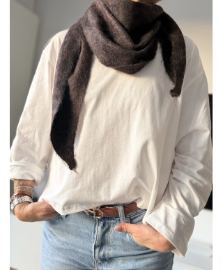 TEESHIRT DOS NUS BLANC - ANNA