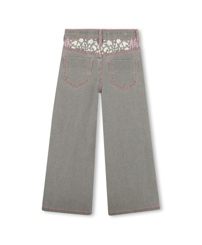 JEAN WIDE LEG GRIS