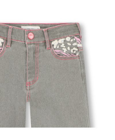 JEAN WIDE LEG GRIS